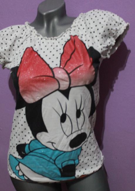 Mickey mouse tricko - natelnik, xs