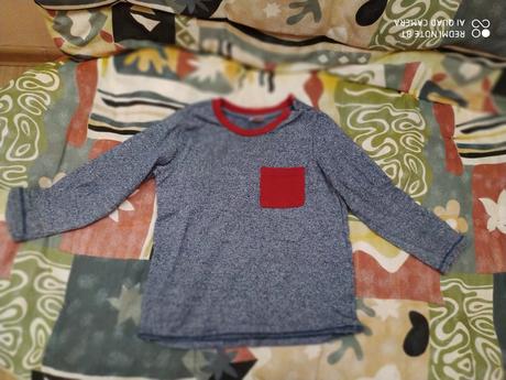 Tričko s dlhým rukávom, h&m,92