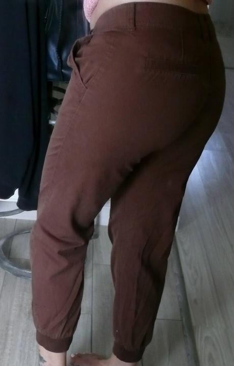 Nohavice-hnedé rifle s-m, terranova,s