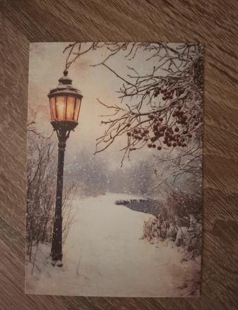Vianočná karta / pohľadnica,