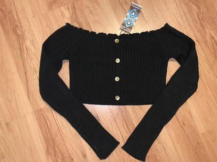 Off shoulder sveter boohoo m, 38 / m