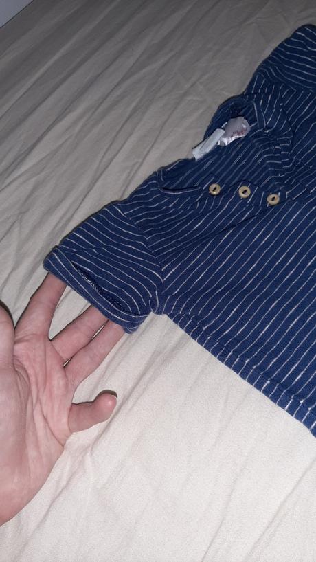 1xoblečený newborn overal z biobavlny,pošta zdarma, h&m,56