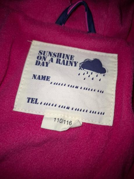 Zateplená bunda do dažďa, kuniboo,110