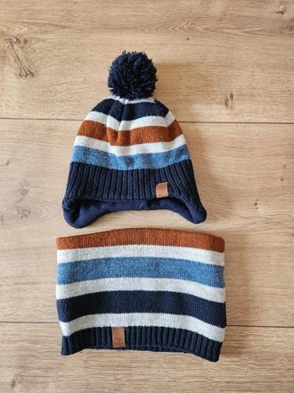 Set čiapka + nákrčník, h&m,92