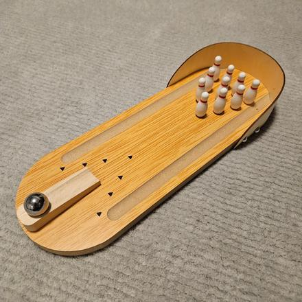 Drevený mini bowling, 