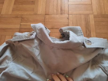 Dámsky dlhý trenčkot, gap,xs