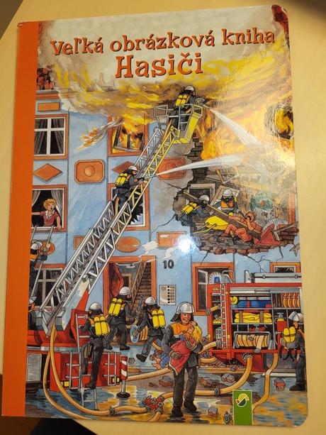 Obrázková kniha hasiči,