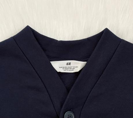 Mikinový svetrík veľ. 122/128, h&m,128