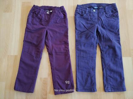Nohavice na zimu, lupilu,98