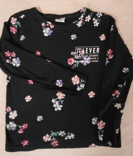 Tričká 2ks  +šaty/tunika, 134