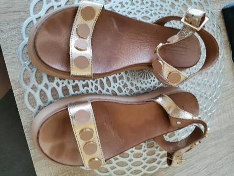 Sandale kožené inuovo, 38