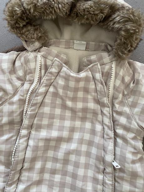 3x overal kombineza 2x ciapka 1x korunka celenka, h&m,62
