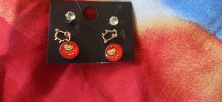 Sada drobných náušníc, minimálne nosene, c&a