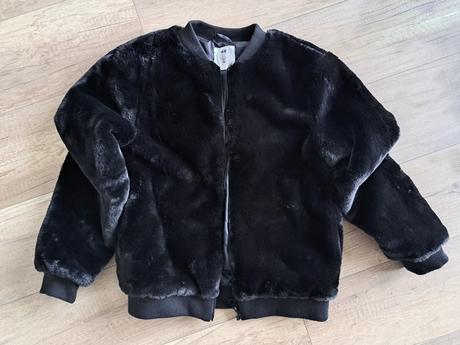 Bombera kožuštek, h&m,164