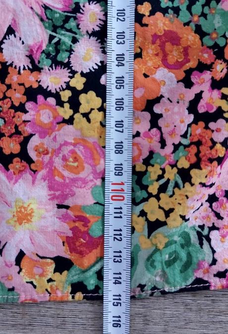 Kvetinové dlhé šaty h&m, h&m,38