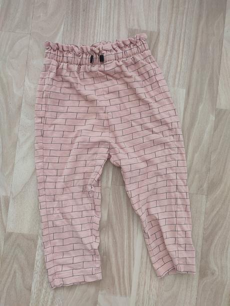 Pohodlné tenké tepláčiky, h&m,80