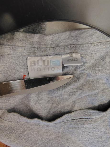 Dámsky elastický sivý top, blu motion, m, m