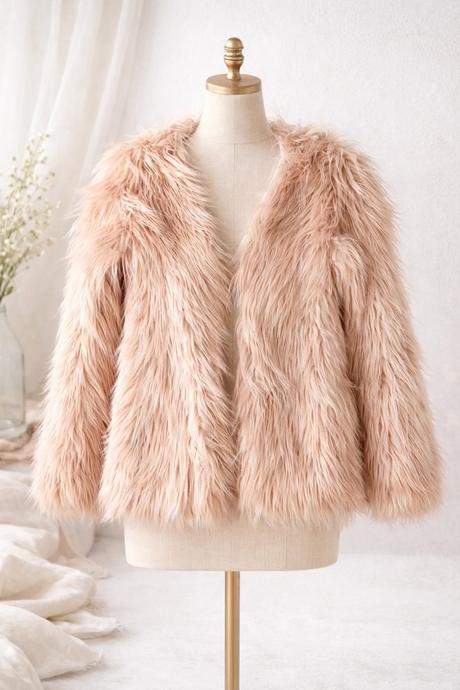 Dámsky kožuch (faux fur), m