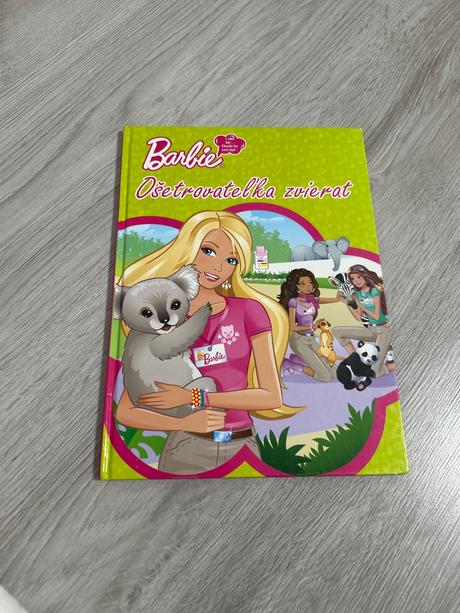 Barbie ošetrovateľka zvierat kniha, 