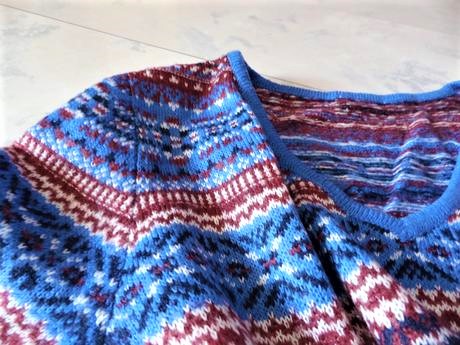 Pulóver s nórskym vzorom, xl