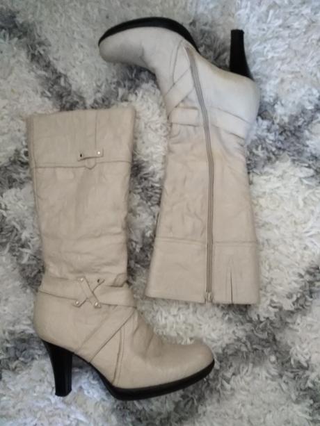 Kožené oteplené čižmičky, 39