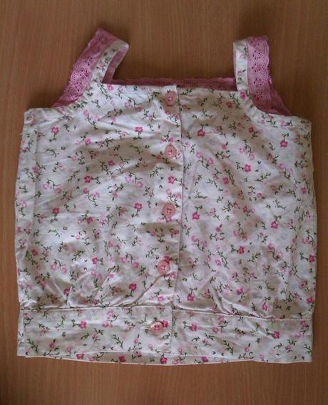 Letná súpravka s kvietočkami, sukňa a blúzka,2x, cherokee,68