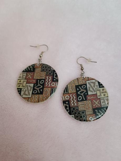 Handmade veľké náušnice, 