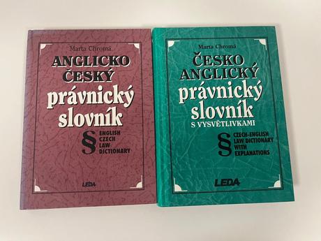 Špičkové právnické slovníky (marta chromá), 