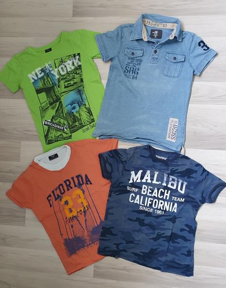 4x tričko 134/140, 134