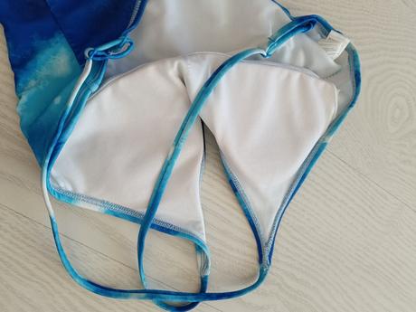 Modré jednodielne plavky, takko,xs