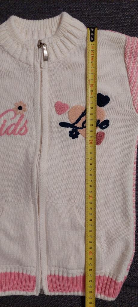 Svetrík na zips v.116, 116