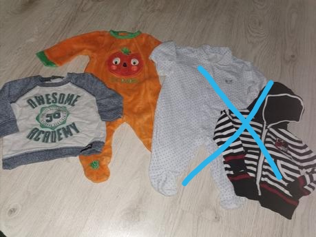 Balíček oblečenia 0-3mesiace, 50–62