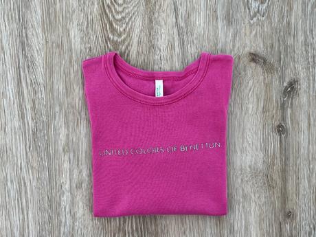 Tričko benetton xs 4-5 r, benetton,110