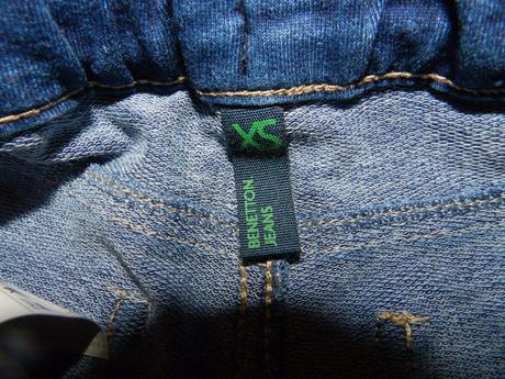 Riflové kraťasy, benetton,110