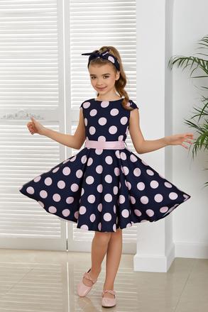 Dievčenské šaty marabella m/382, 104 - 164