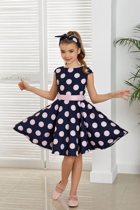 Dievčenské šaty marabella m/382, 104 - 164