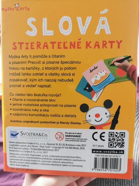Slová-stierateľné karty,