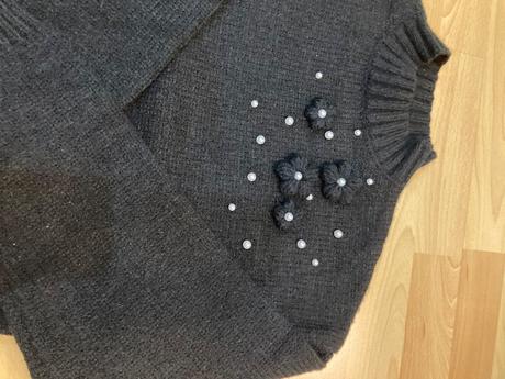 Sveter s perlickami, reserved,s