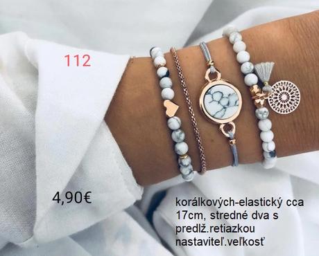 Náramky, retiazky, náušnice-ceny viď foto,