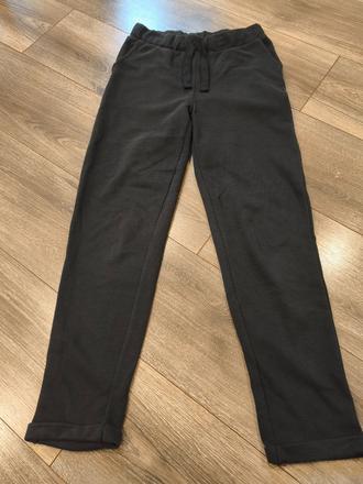 Antracitové elegantné tepláky 146/152, pepperts,146