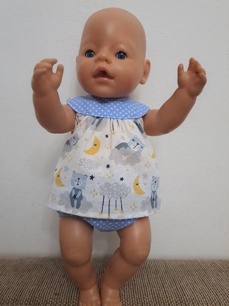 Rôzne oblečenie pre 43 cm baby born,