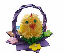 Dekorácia kuriatko,