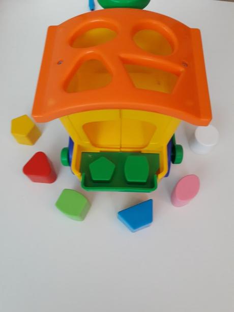 Vláčik - vkladačka, 