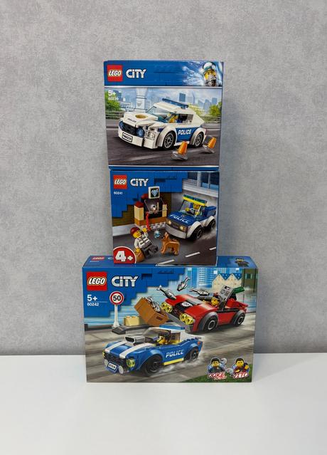 Lego city policajný set 3in1 66683,