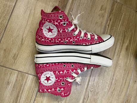 Červené tenisky converse, converse,38
