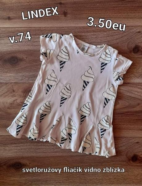 Tričko lindex, lindex,74