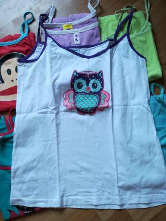 Pyžamkové tielko so sovou v. m, 152