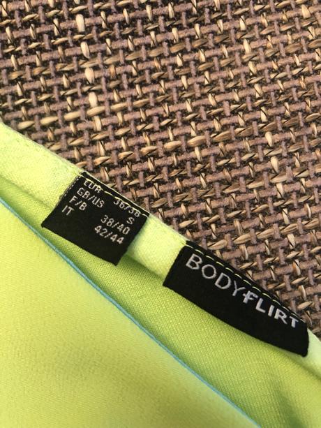 Farebný predĺžený top, veľkosť 38/40, 38