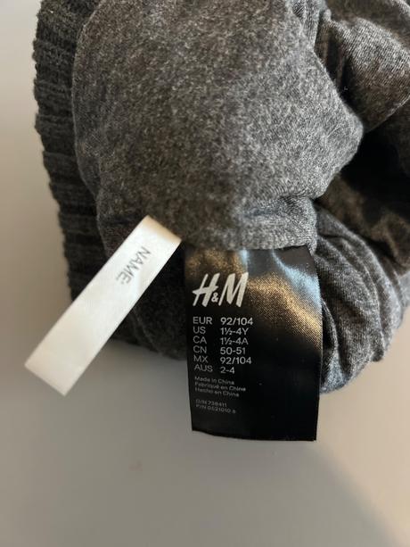 Ciapka h&m, velkost 92-104. zimna podsita, h&m,98
