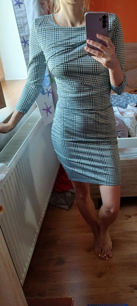 Formálne šaty na zips, s